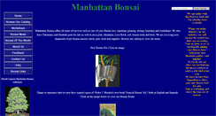 Desktop Screenshot of manhattanbonsai.com